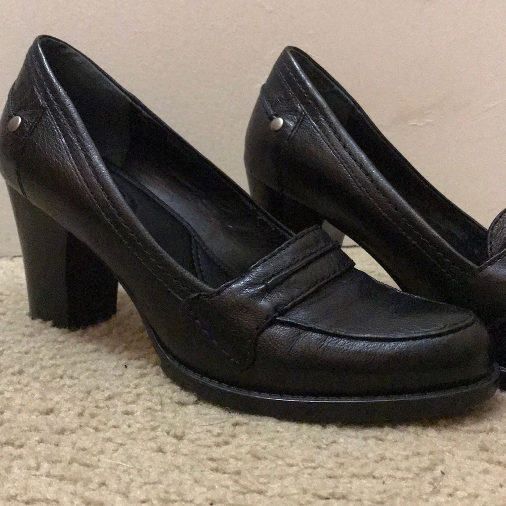 Black Professional 3 inch Heels